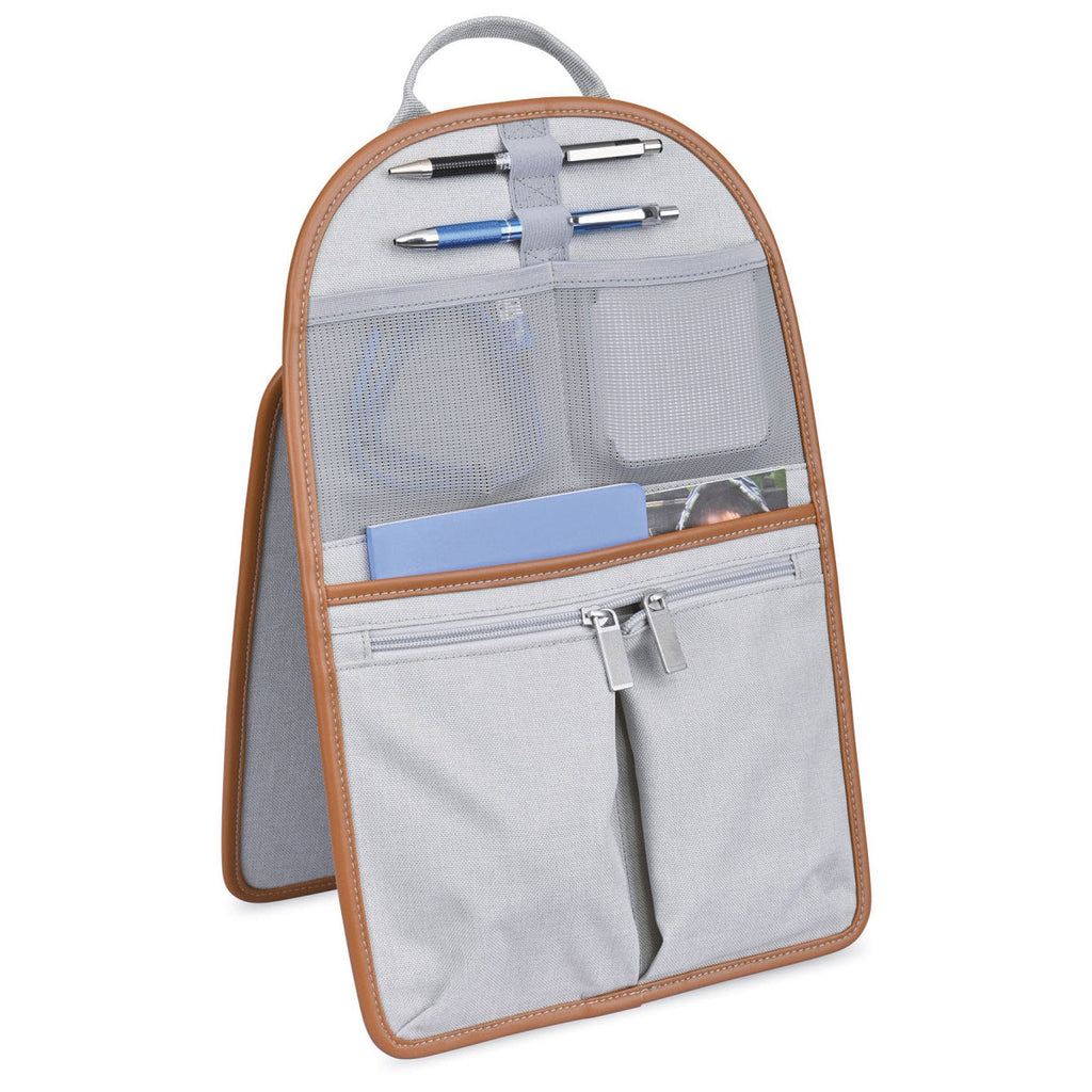 Gemline Quiet Grey Heather Mobile Office Hybrid Computer Backpack