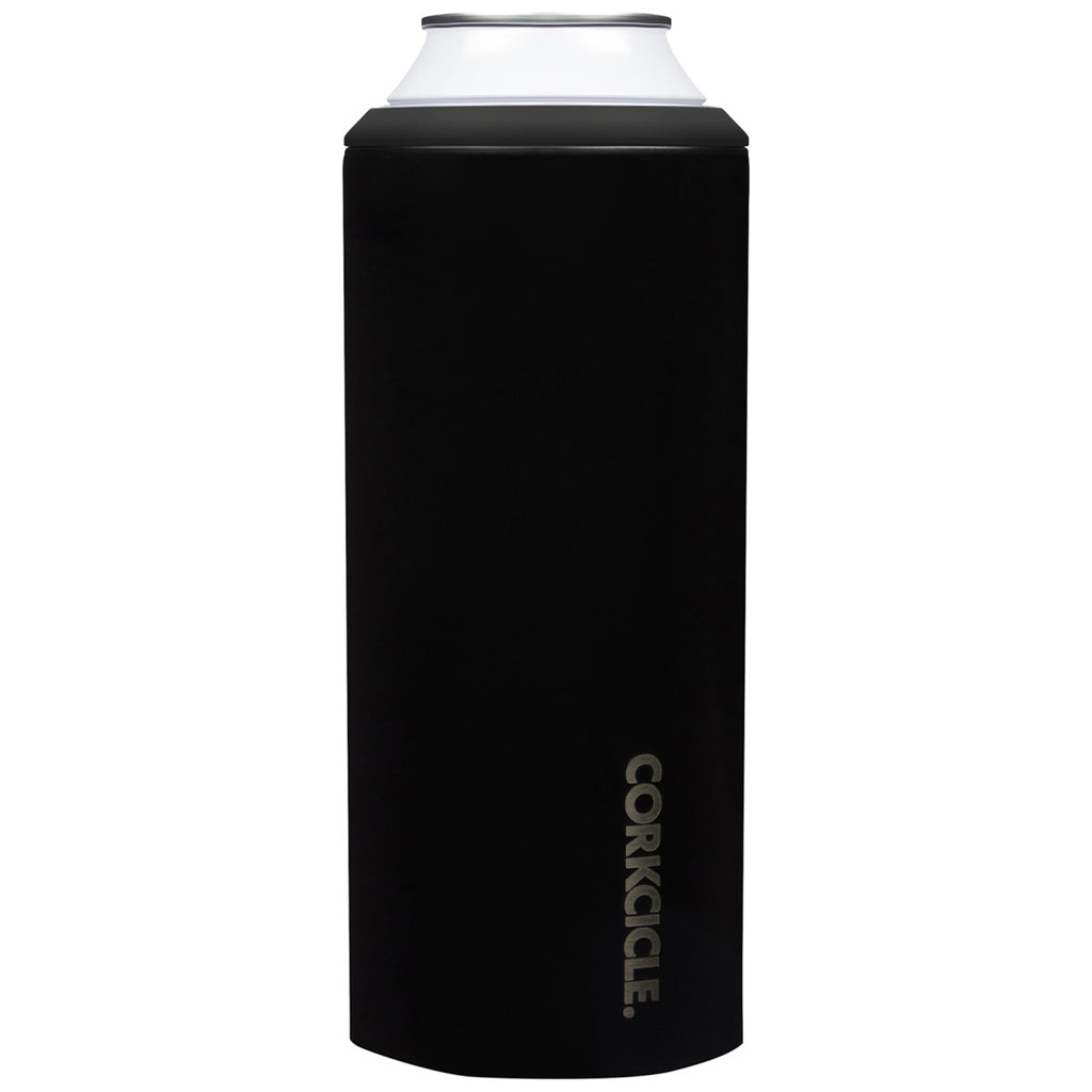 Corkcicle Matte Black Slim Can Cooler