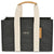 Out of The Woods Ebony Small Boxy Tote