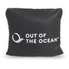 Out of the Ocean Black Pocket Tote