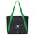 Gemline Kelly Green Repeat Recycled Poly Tote