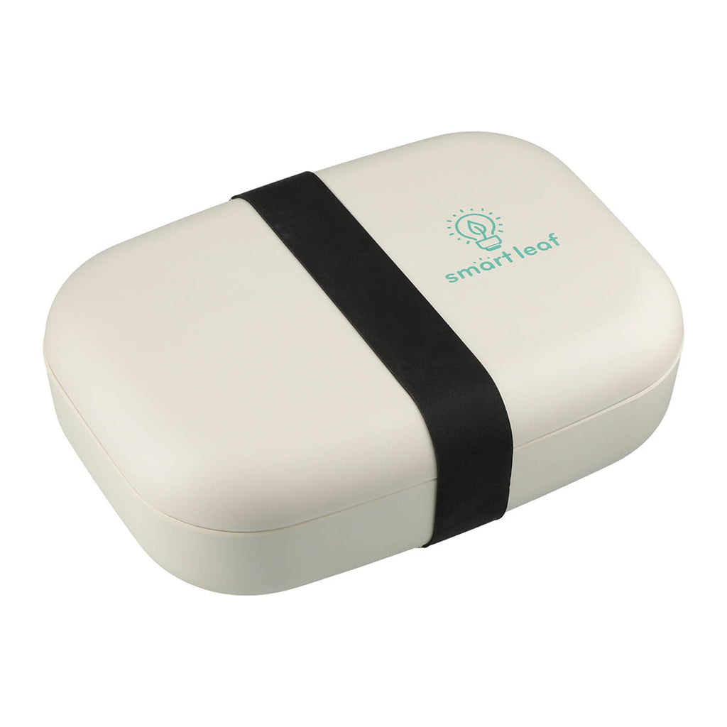 Ekobo Off White Rectangular Bento Box