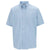 Edwards Men's Blue Short Sleeve Oxford Shirt