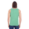 Threadfast Apparel Unisex Green Triblend Tank