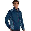 Antigua Men's Navy/Dark Red Revolve Full Zip