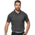 Antigua Men's Black Heather/Shadow Peak Polo