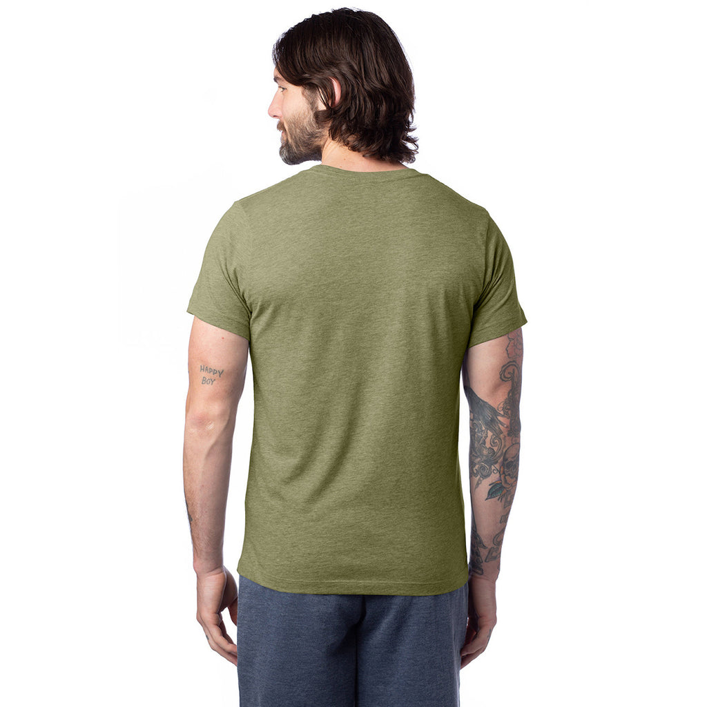 Alternative Apparel Unisex Military Heather Go-To Tee