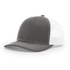 Richardson Charcoal/White R-Flex Adjustable Trucker Cap