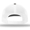 Richardson Charcoal/White R-Flex Adjustable Trucker Cap