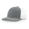 Richardson Heather Grey/White R-Flex Adjustable Trucker Cap