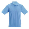 Landway Men's Columbia Blue Club Moisture Wicking Polo