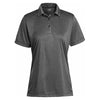 Landway Women's Dark Ash Vertex Heathered Knit Polo