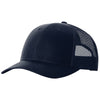 Richardson Navy Mesh Back Solid Low Pro Trucker Hat