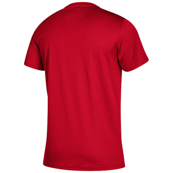 adidas Men's Power Red Clima Tech Tee