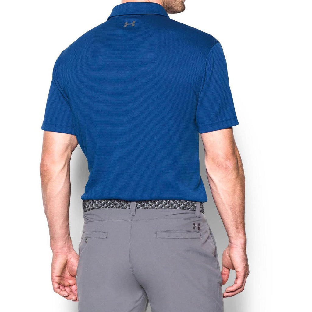 Under Armour Men's Royal/Graphite/Graphite Tech Polo