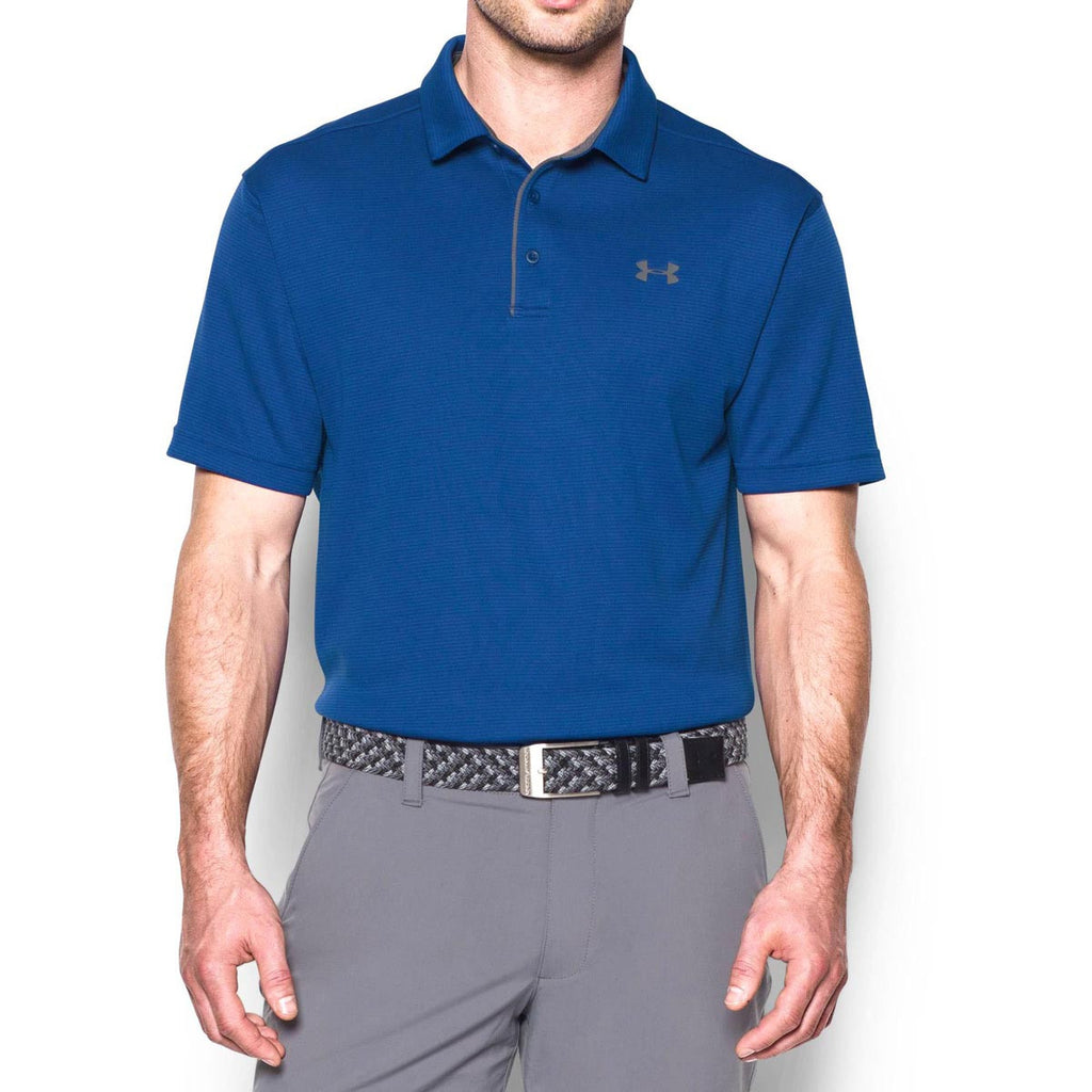 Under Armour Men's Royal/Graphite/Graphite Tech Polo