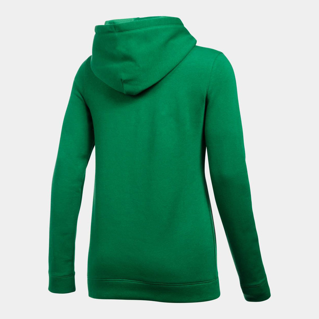 Under Armour Women's True Kelly Green Hustle Fleece Hoody