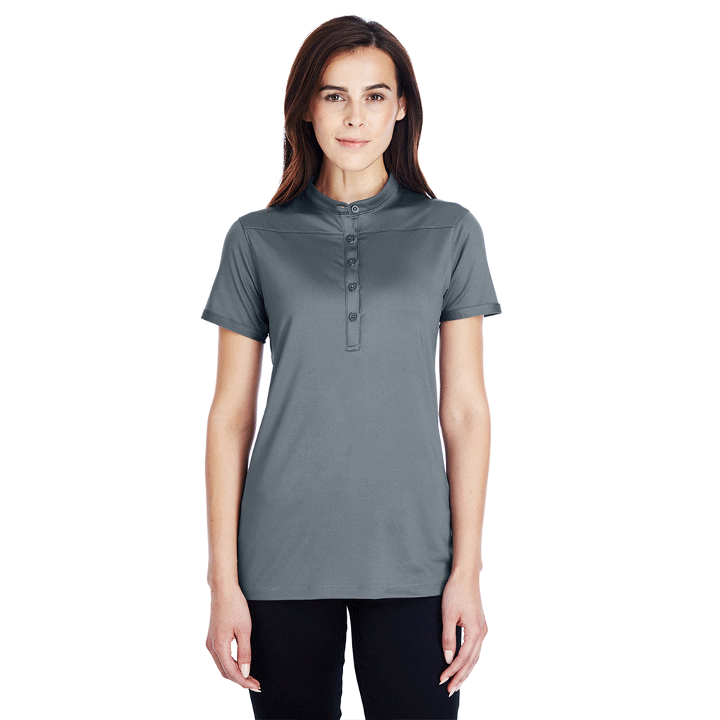 Under Armour Women's Graphite Corporate Performance Polo