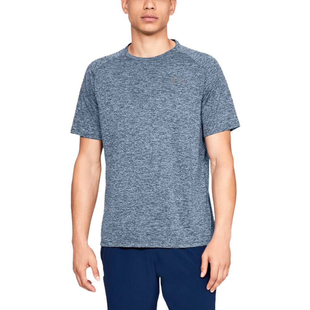 Under Armour Men's Academy Heather Tech 2.0 Short Sleeve Tee