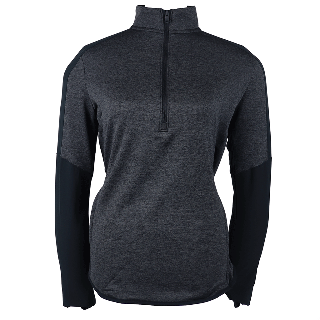 Rally Under Armour Women's Black Corporate Hybrid Quarter Zip