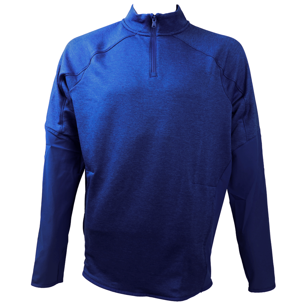 Rally Under Armour Men's Royal Corporate Hybrid Quarter Zip