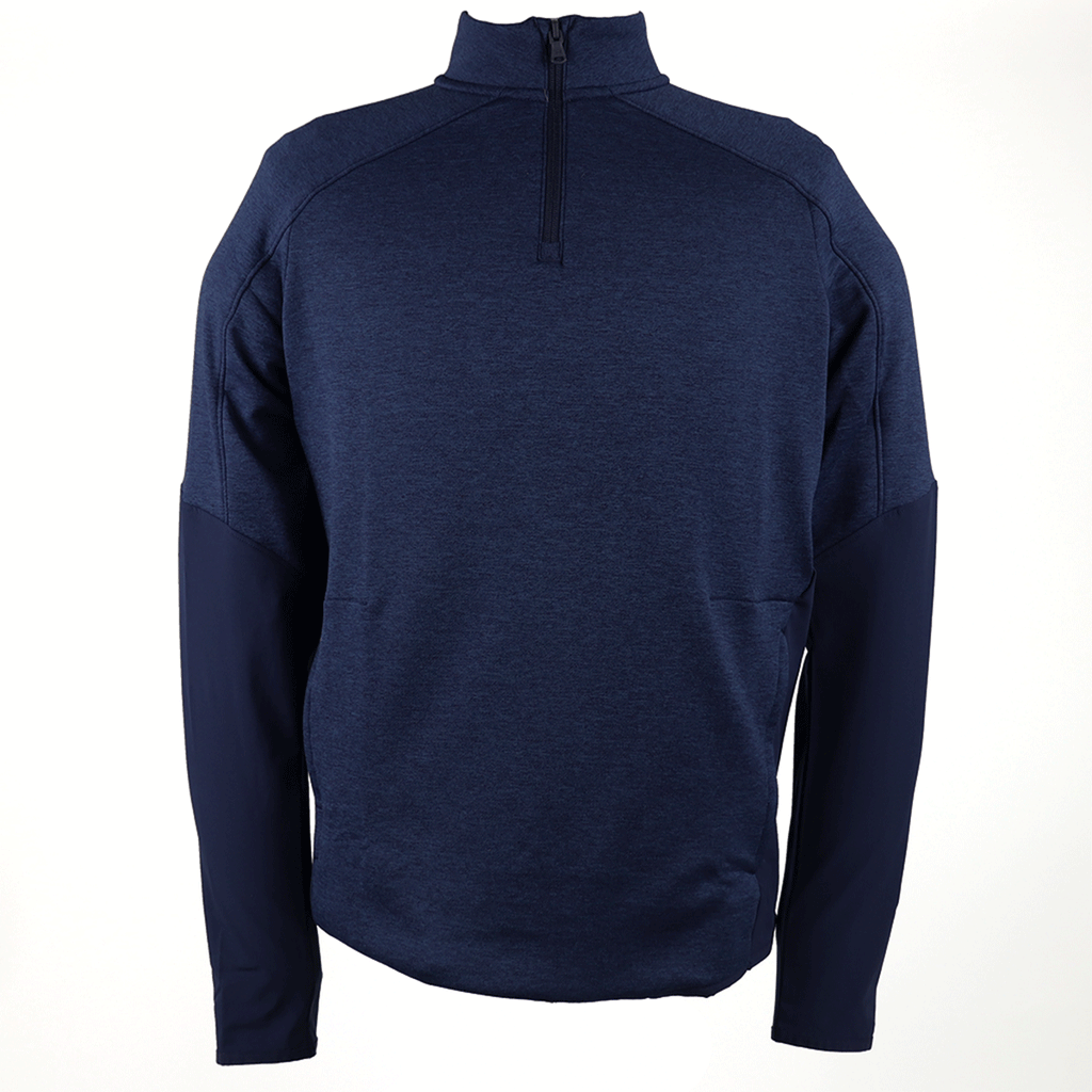 Rally Under Armour Men's Navy Corporate Hybrid Quarter Zip