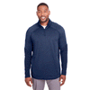 Rally Under Armour Men's Navy Corporate Hybrid Quarter Zip