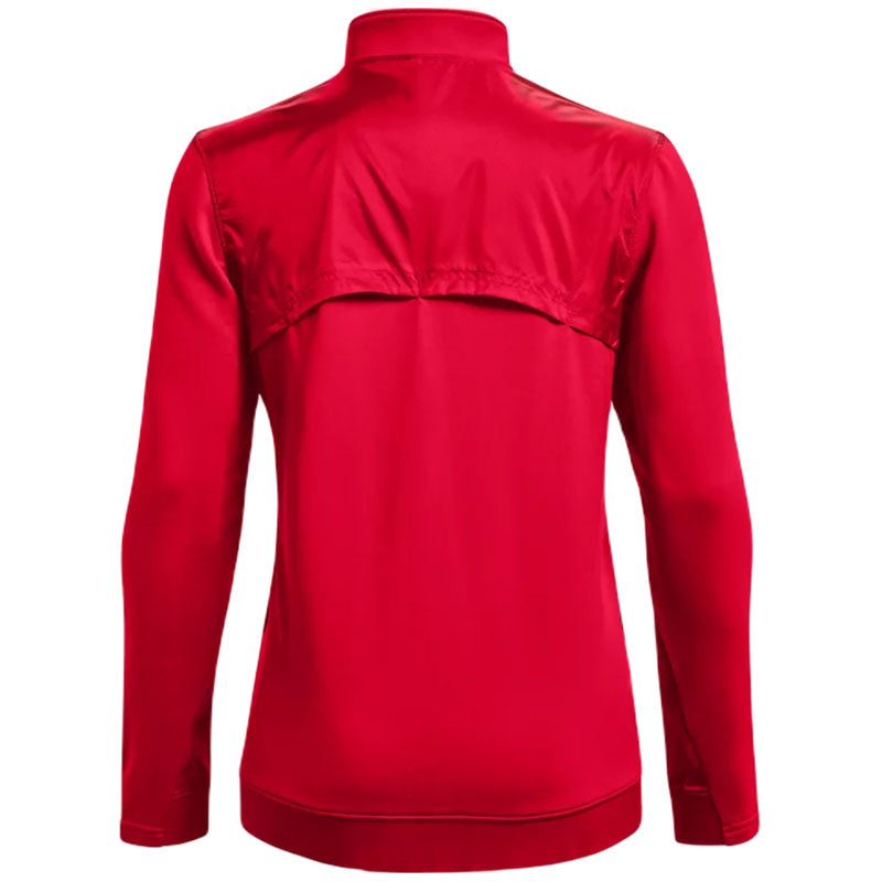 Under Armour Women's Red/White Command Warm-Up Full-Zip