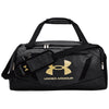 Under Armour Black Medium Heather/ Metallic Gold Undeniable 5.0 Small Duffle Bag