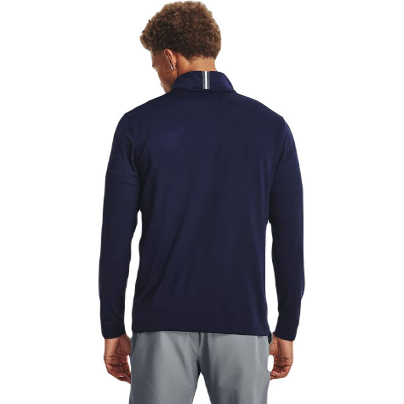 Under Armour Men's Midnight Navy/Pitch Grey Playoff Quarter Zip