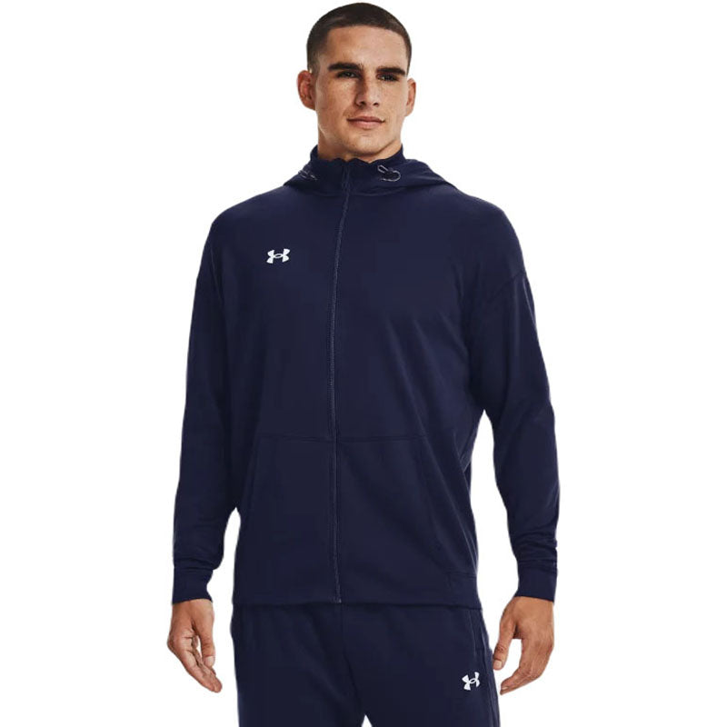 Under Armour Men's Midnight Navy Fleece Storm Full Zip