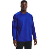 Under Armour Men's Royal/White Fleece Storm Crew