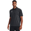 Under Armour Men's Stealth Grey Tech Team Polo