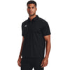 Under Armour Men's Black Tech Team Polo