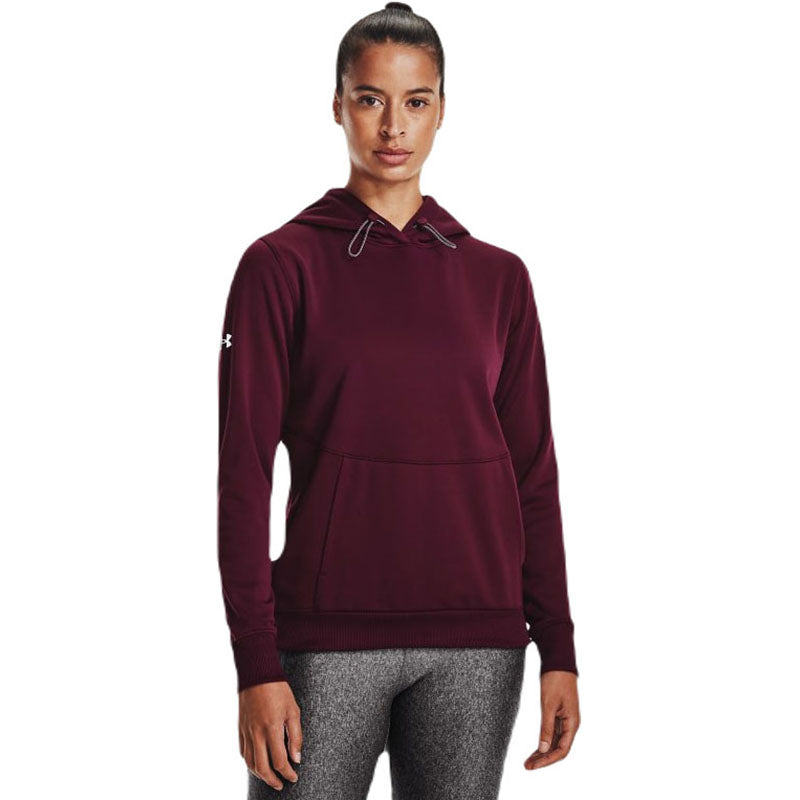 Under Armour Women's Maroon Fleece Storm Hoodie