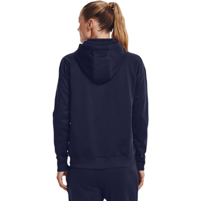 Under Armour Women's Midnight Navy Fleece Storm Full Zip