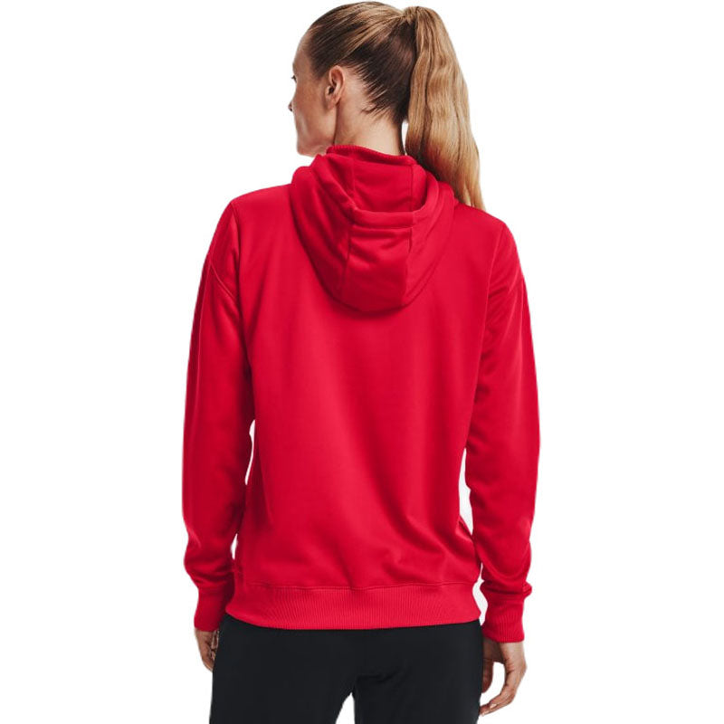 Under Armour Women's Red Fleece Storm Full Zip