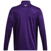 Under Armour Men's Purple/White Team Tech 1/4 Zip