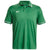 Under Armour Men's Team Kelly Green/White Team Tipped Polo