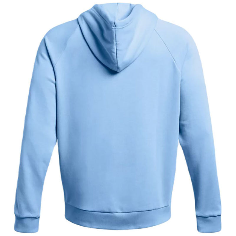 Under Armour Men's Carolina Blue/White Rival Fleece Hoodie