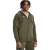 Under Armour Men's Marine Od Green/White Rival Fleece Full Zip Hoodie