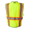 ML Kishigo Men's Lime Premium Brilliant Series Heavy-Duty Class 2 Vest