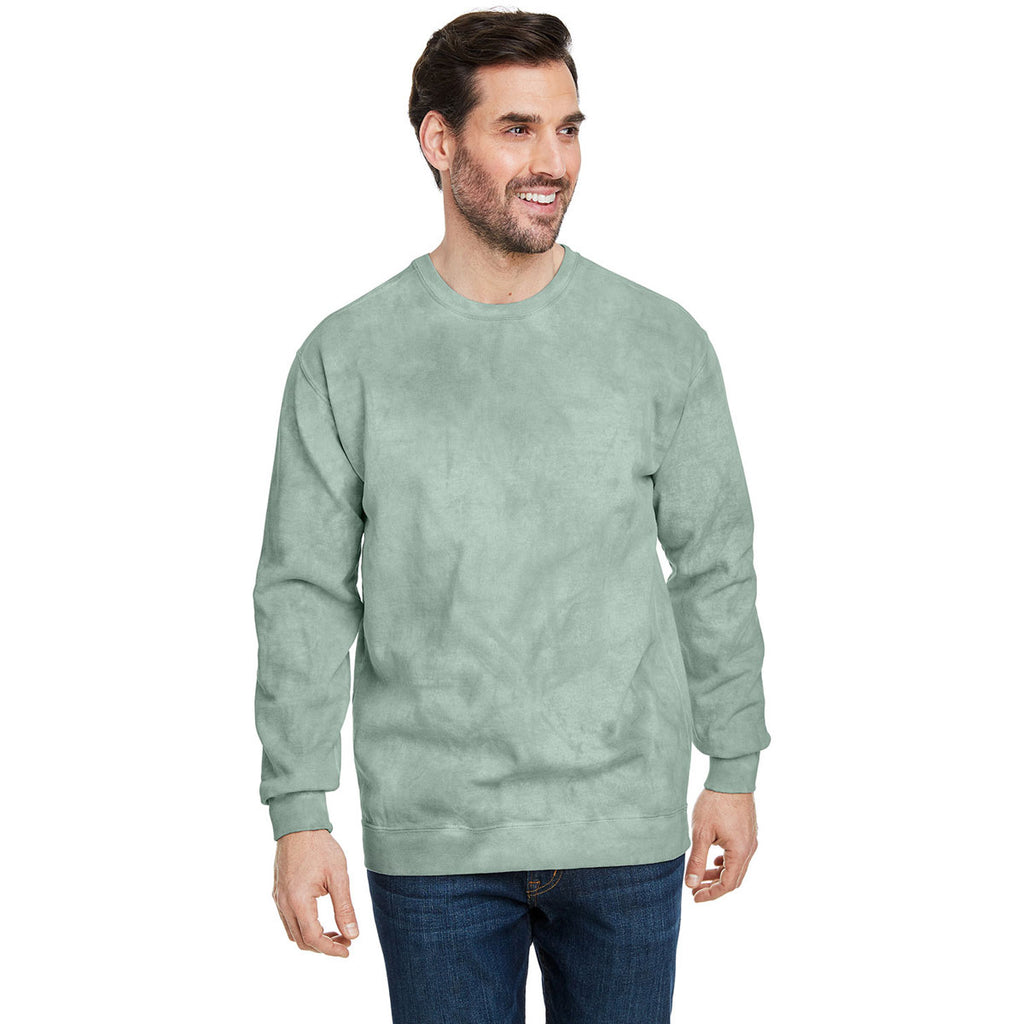 Comfort Colors Men's Fern Color Blast Crewneck Sweatshirt