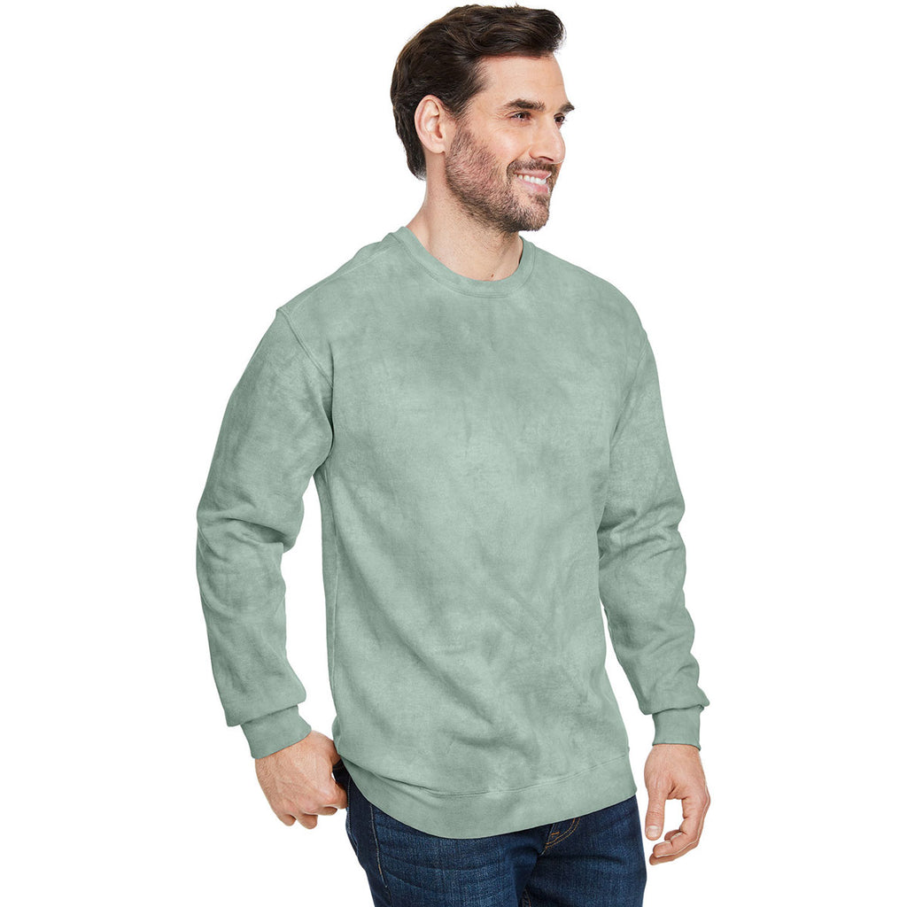 Comfort Colors Men's Fern Color Blast Crewneck Sweatshirt