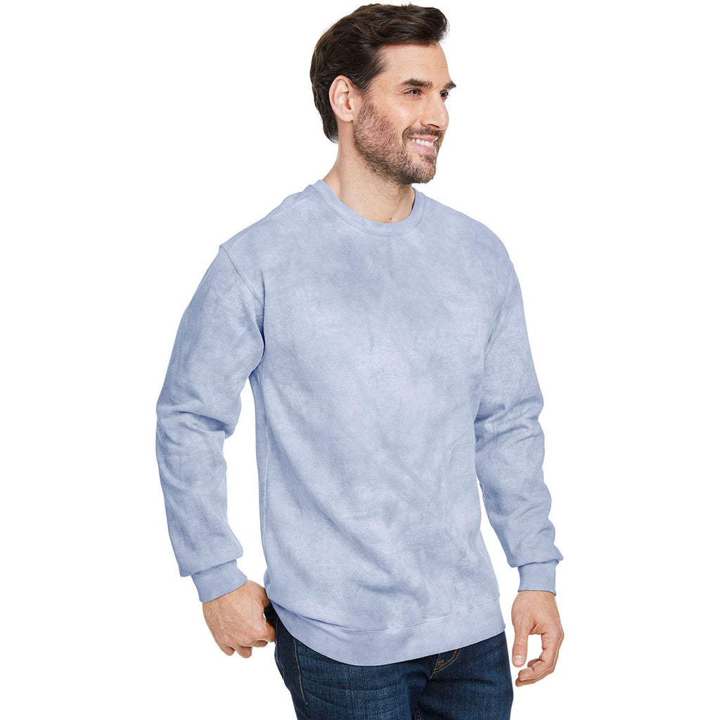 Comfort Colors Men's Ocean Color Blast Crewneck Sweatshirt