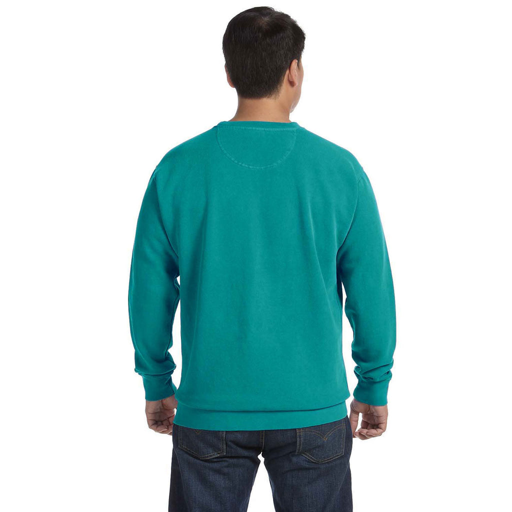 Comfort Colors Men's Seafoam 9.5 oz. Crewneck Sweatshirt