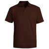 Edwards Men's Espresso Hi-Performance Mesh Short Sleeve Polo