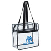 BIC Black Clear Zippered Tote