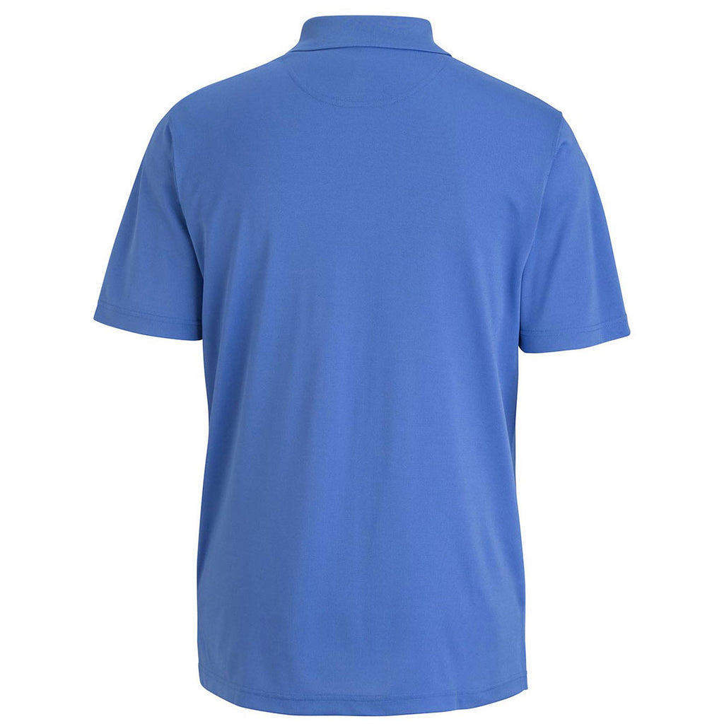 Edwards Men's French Blue Airgrid Snag-Proof Mesh Polo