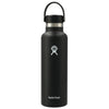 Hydro Flask Black Standard Mouth 21 oz Bottle with Flex Cap